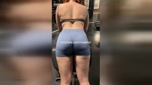 18yo Swedish Redhead Fucked by Trainer on TikTok Live!